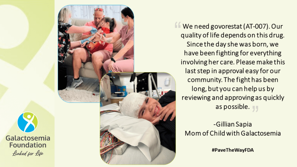 Example of a social media post